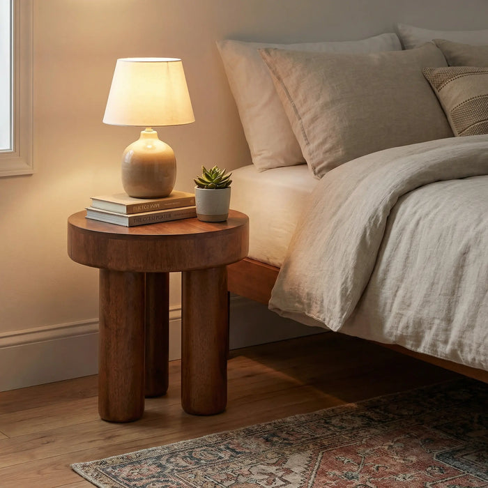 Hugo Coffee & Side Table Set - Walnut