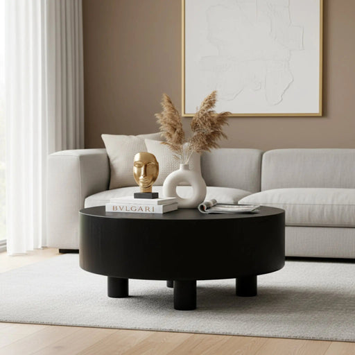 Hugo Coffee Table - Black Homelves