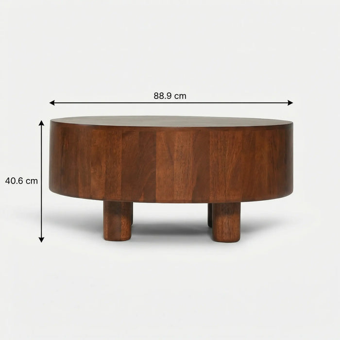 Hugo Coffee Table - Walnut