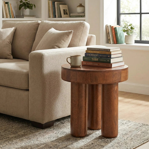 Hugo Side Table - Walnut Homelves