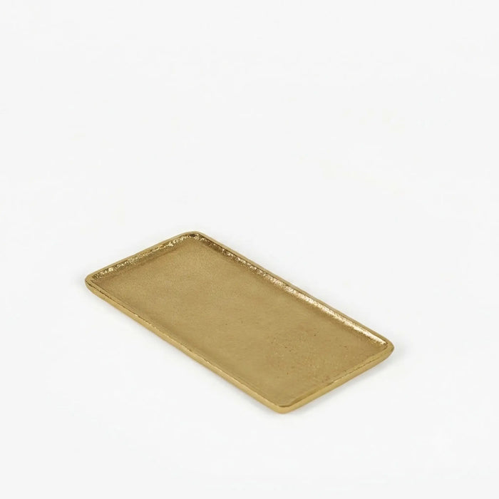 Ira Metal Platter, Small - Gold