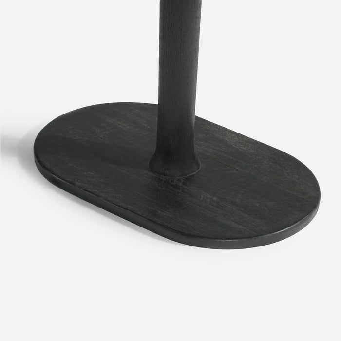 Iris Wooden End Table - Black
