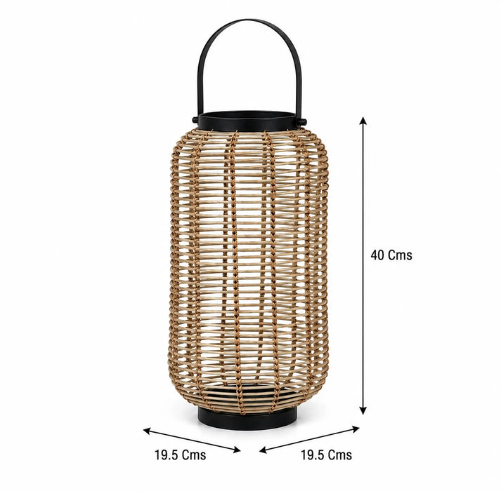 Lumino Decorative Lantern, Large - Natural