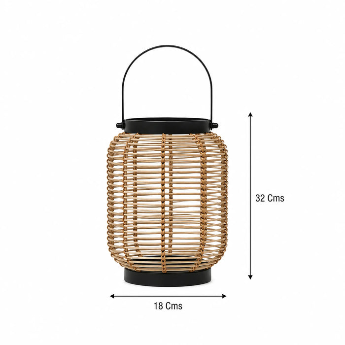 Lumino Decorative Lantern, Medium - Natural