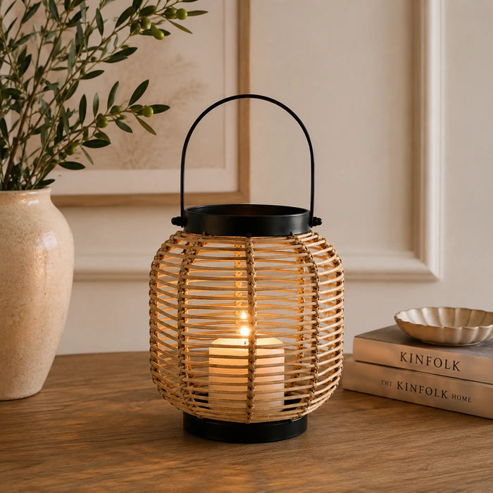 Lumino Decorative Lantern, Small - Natural
