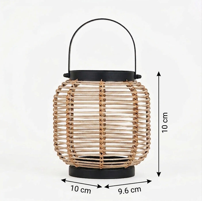 Lumino Decorative Lantern, Small - Natural