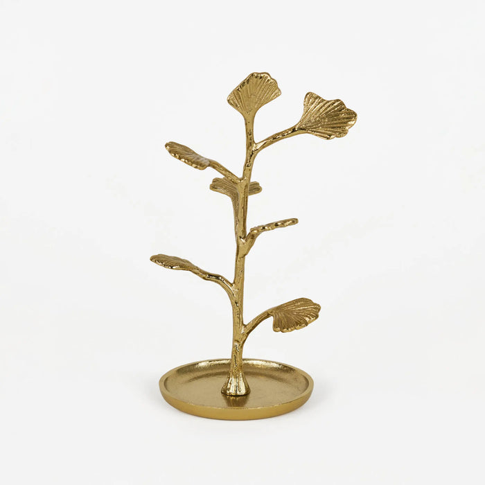 Lush Metal Tree Jewellery Organiser - Gold