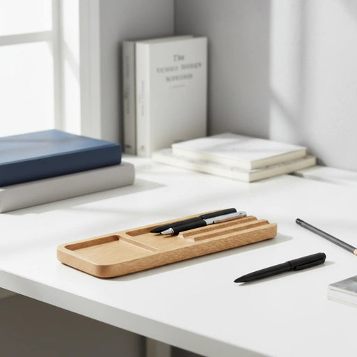 Maison Wooden Office Tray, Natural Homelves