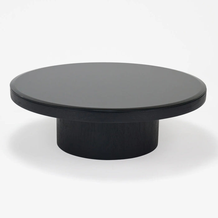 Miyo Black Glass Coffee Table