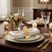 Noor 3 Piece Lantern Napkin Ring - Gold Homelves