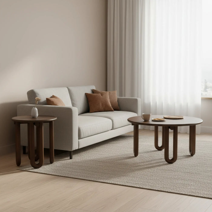 Ora Table Set - Walnut