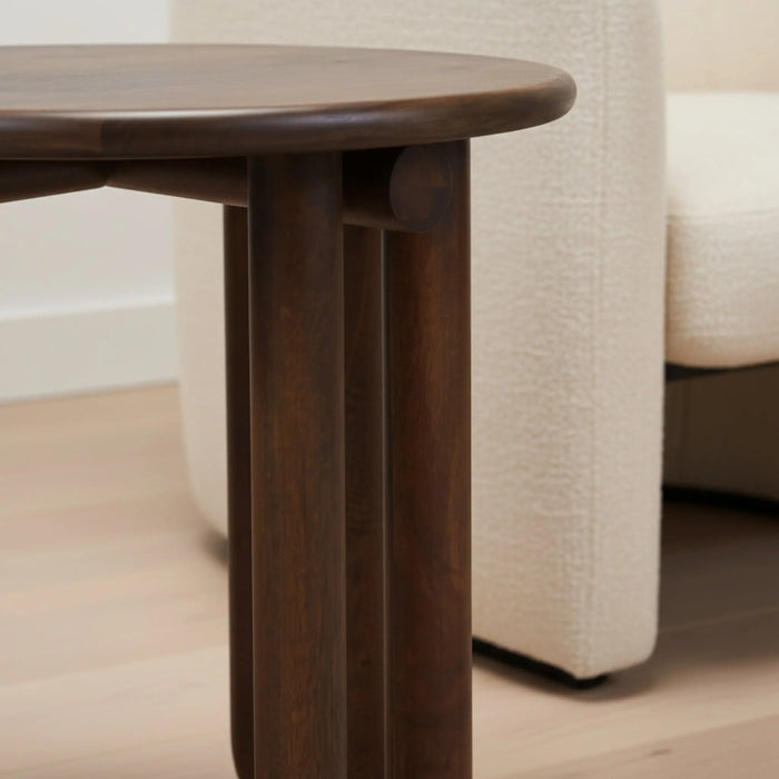 Ora Wooden Side Table - Walnut