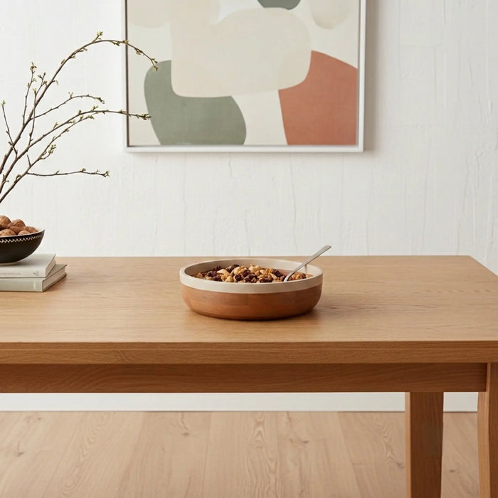 Orbis Wooden Serving Bowl, Large - Natural