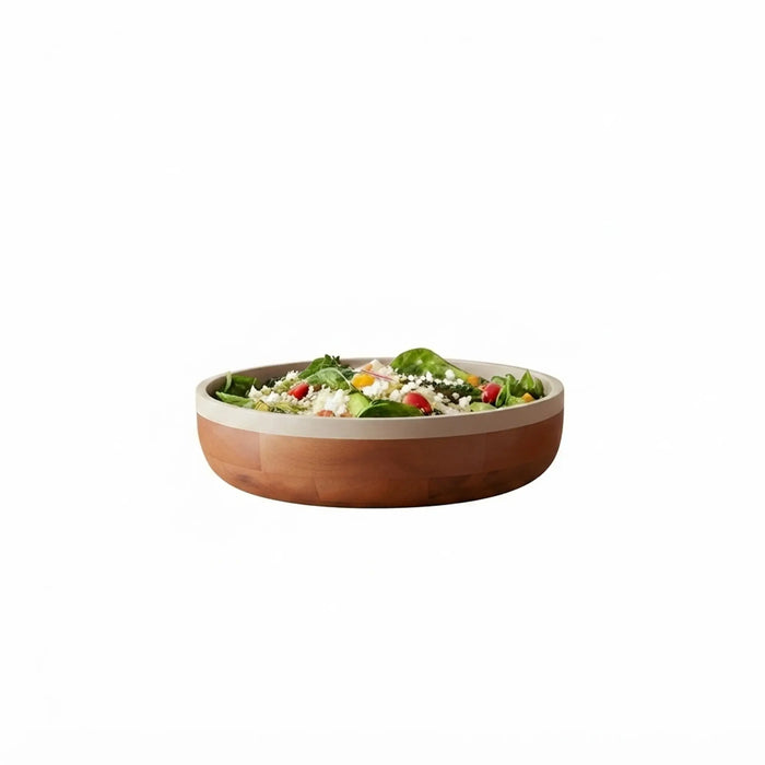 Orbis Wooden Serving Bowl, Large - Natural