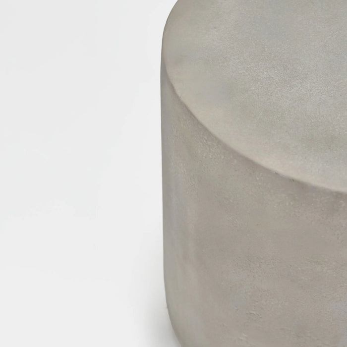 Oslo Metal Side Table - White