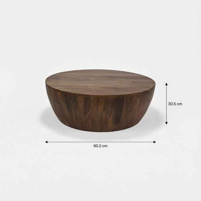 Owen Coffee & Side Table Set - Walnut