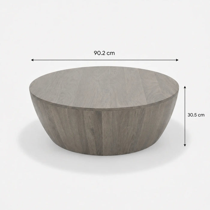 Owen Coffee Table - Graywash Walnut