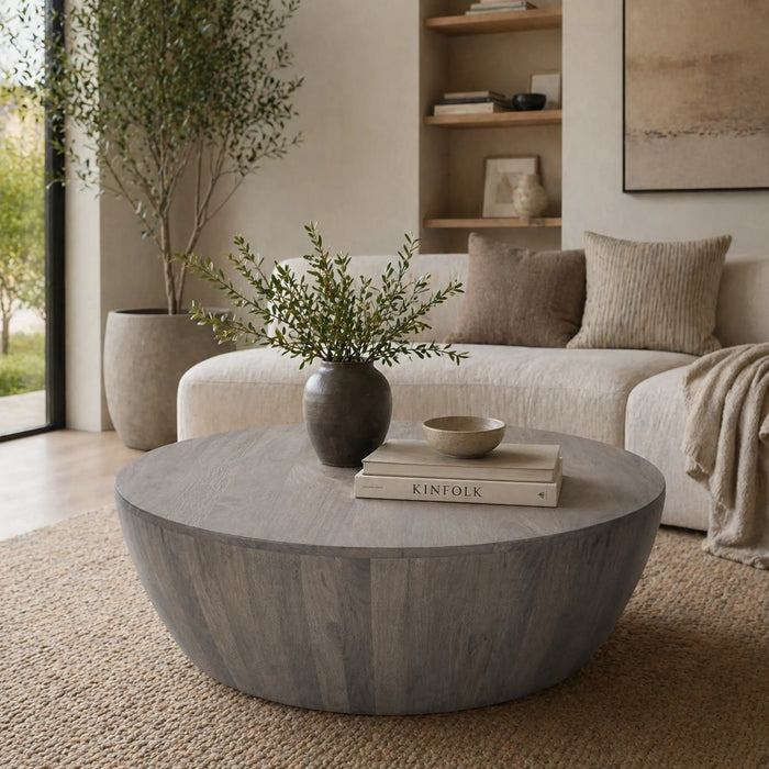 Owen Coffee Table - Graywash Walnut