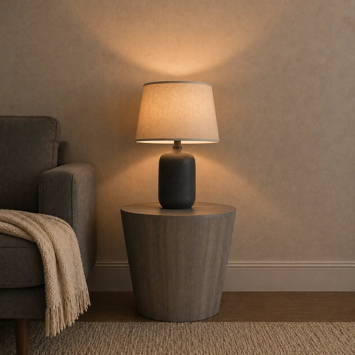 Owen Side Table - Graywash Walnut