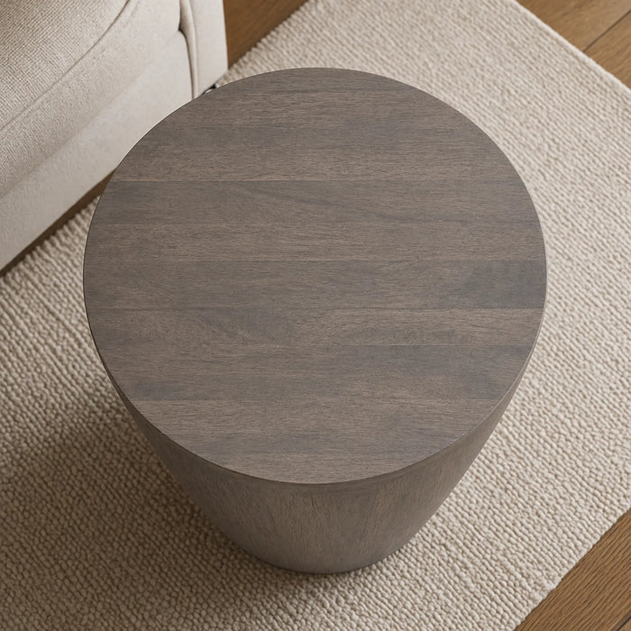 Owen Side Table - Graywash Walnut
