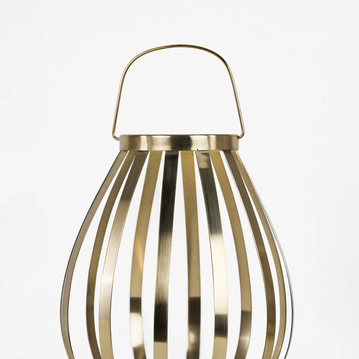Ray Metal Lanterns, Set Of 3 - Gold