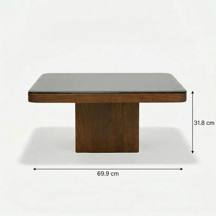 Rio Black Glass Coffee Table