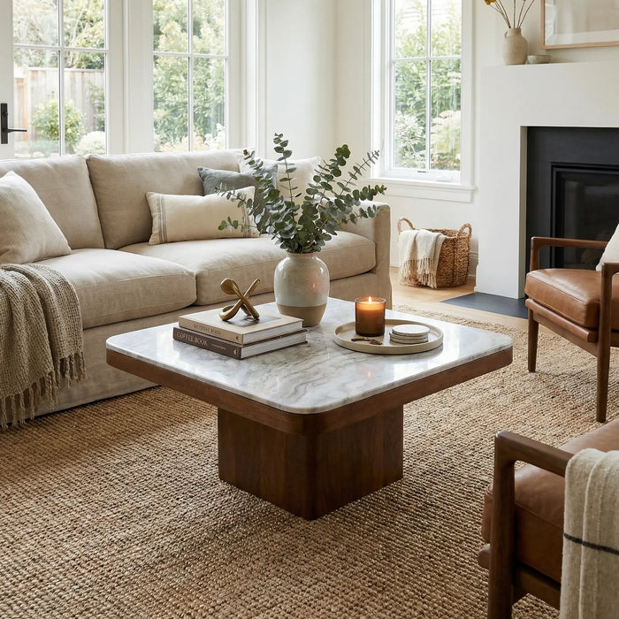 Rio Torento Marble Coffee Table