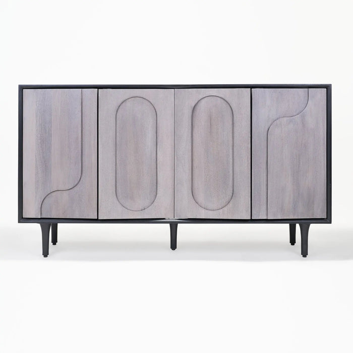 Roy Sideboard - Grey & Black