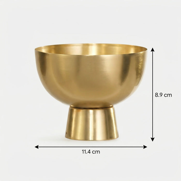 Rue Metal Decorative Bowl