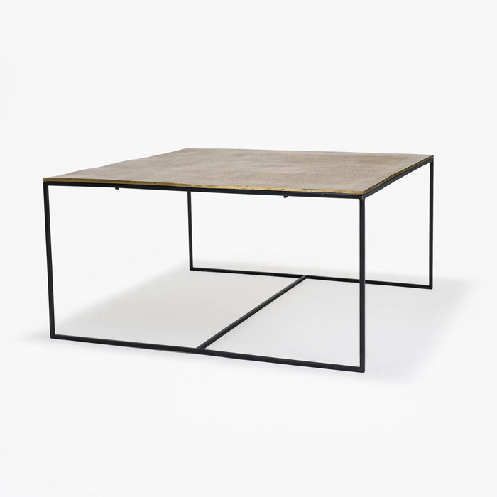 Serra Coffee Table - Black & Gold