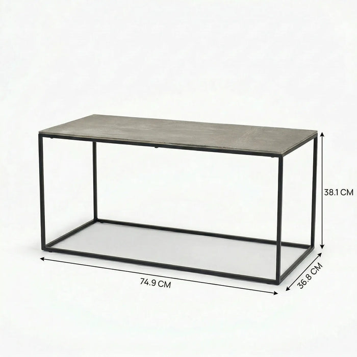 Serra Nesting Coffee Table, Set of 3 - Black