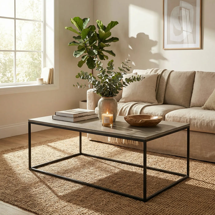 Serra Nesting Coffee Table, Set of 3 - Black