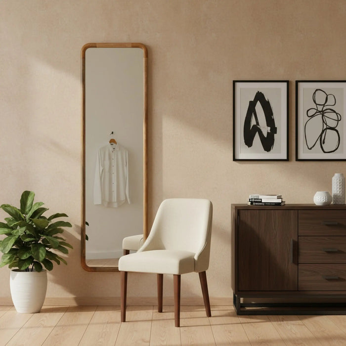 Silo Floor Mirror - Natural