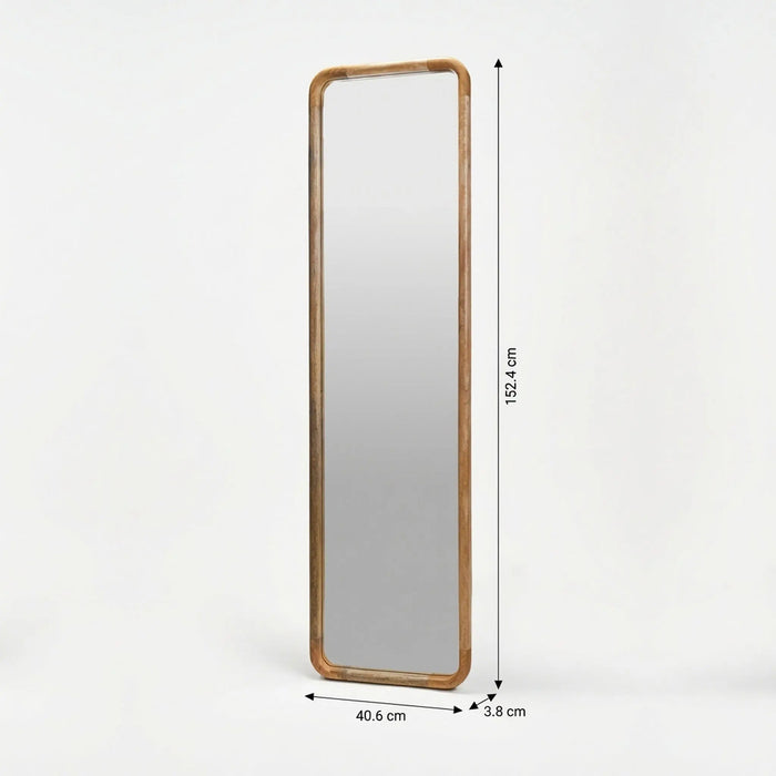 Silo Floor Mirror - Natural