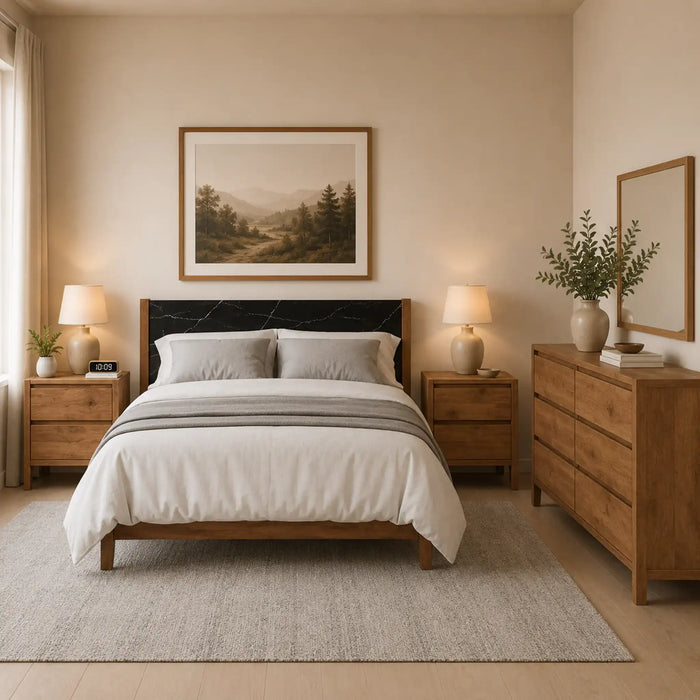 Stark Dresser with 2 Nightstands