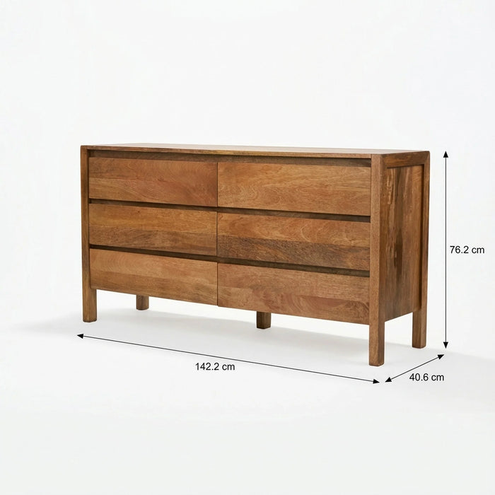 Stark Dresser with 2 Nightstands