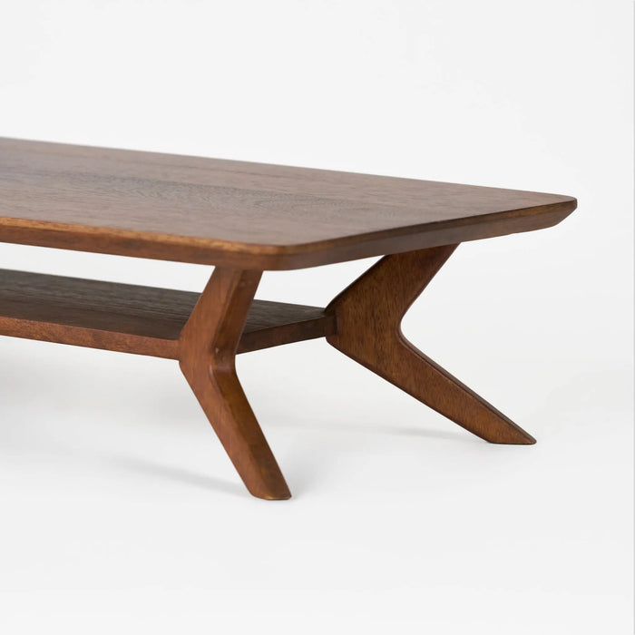 Stride Wooden Laptop Stand - Brown