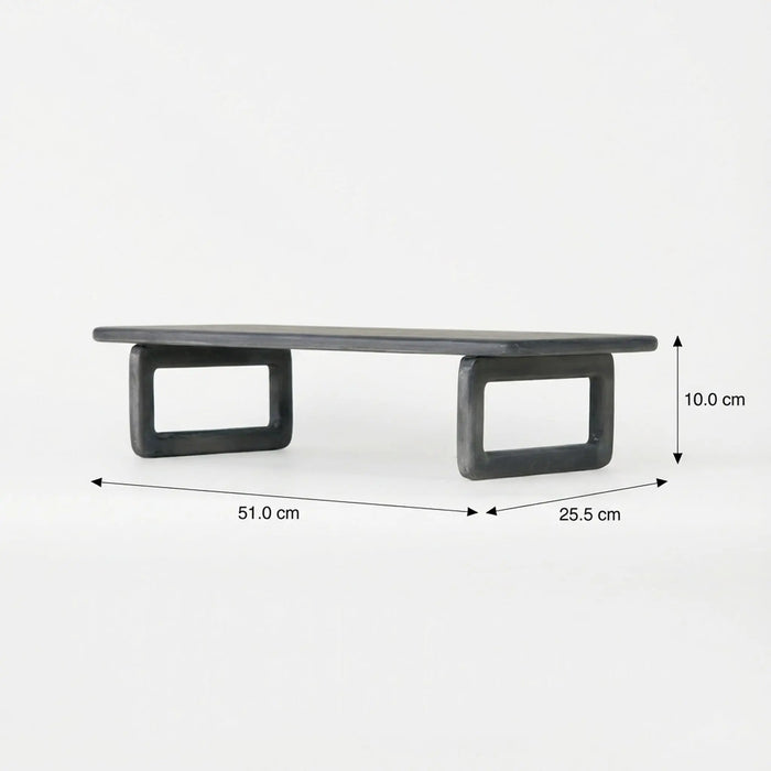 Tatum Wooden Laptop Stand - Grey