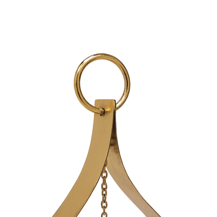 Tazeen Metal Lanterns, Set Of 2 - Gold