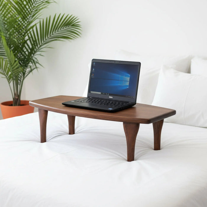 Ted Wooden Laptop Stand - Brown