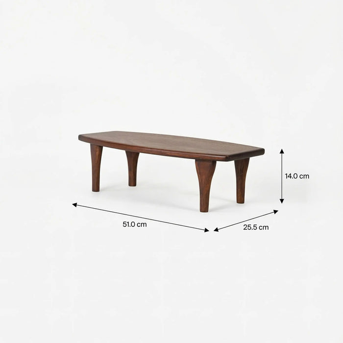 Ted Wooden Laptop Stand - Brown