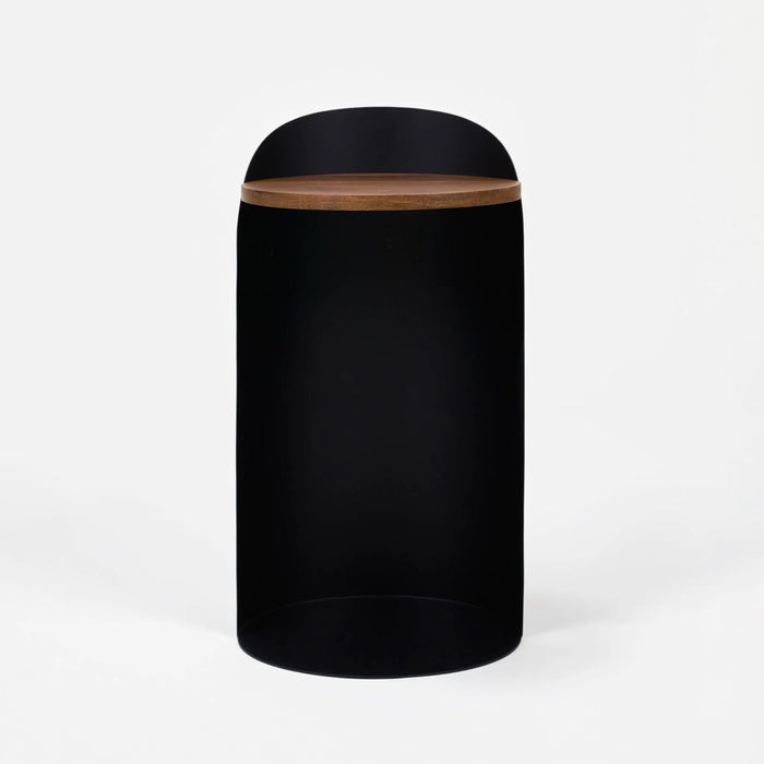 Tia Metal Side Table - Black