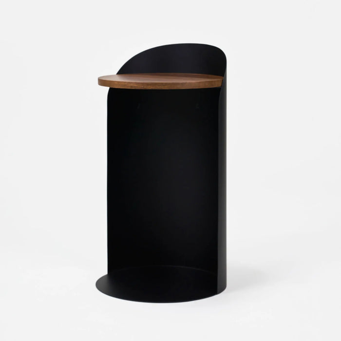 Tia Metal Side Table - Black