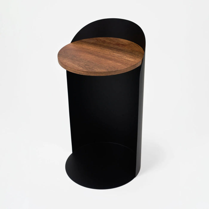 Tia Bedside Table, Set of 2 - Black