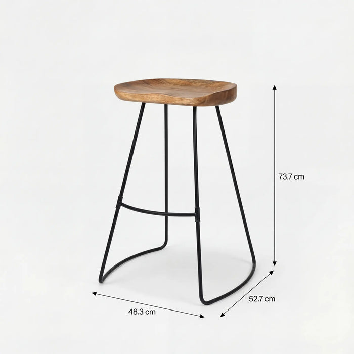 Toby Bar Stool - Natural