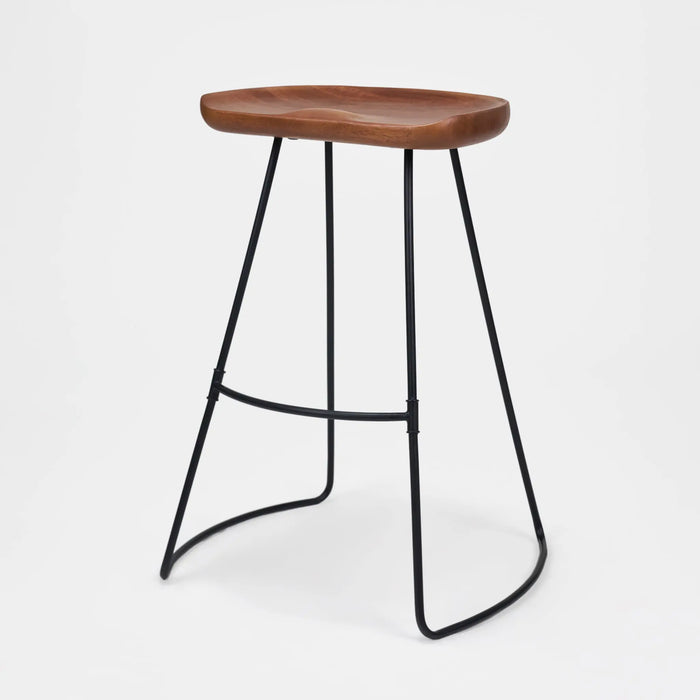 Toby Bar Stool - Walnut