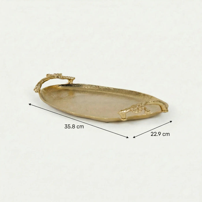 Ziah Metal Tray, Set of 2