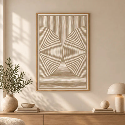 Infinite Flow — Art print-3 - Black / 60 x 90 cm