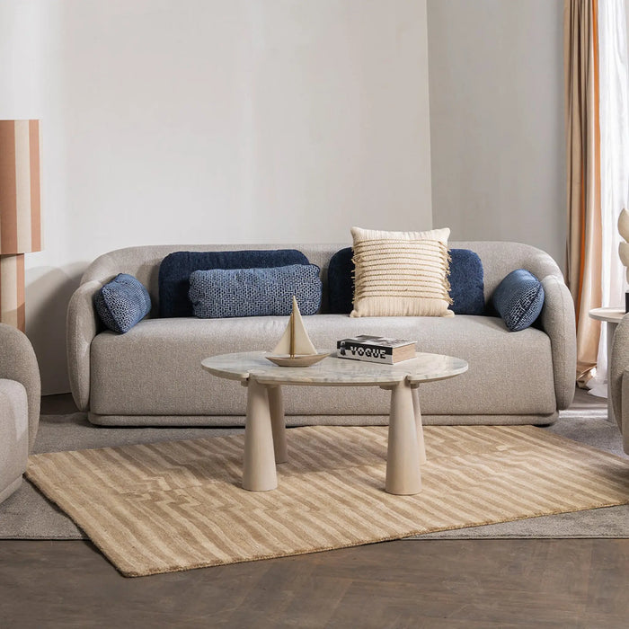 Jina 3 Seater Sofa Greige