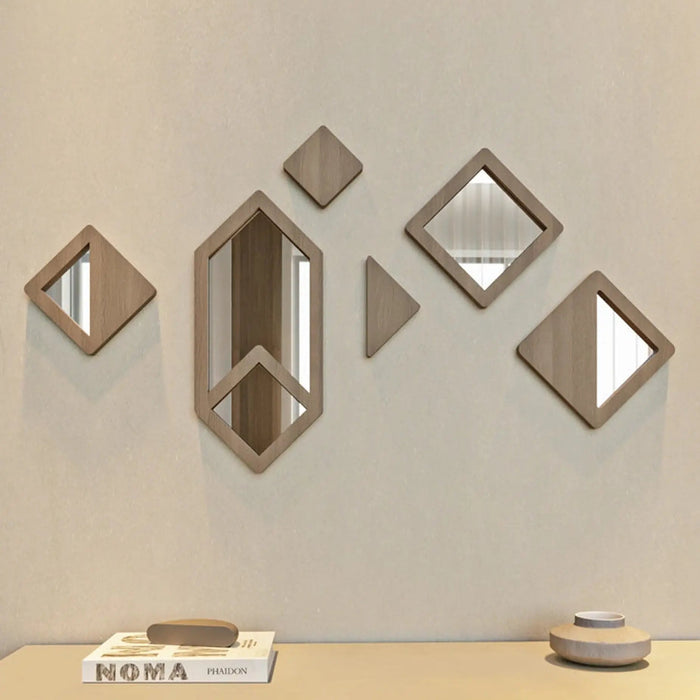 Nuqat Origami Mirror Set